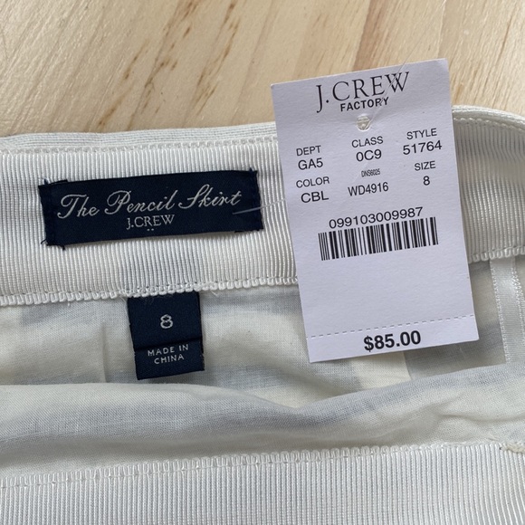 Jcrew Women’s pencil skirt size 8 - Picture 3 of 3